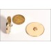 C122 - Gold Flower Buttons 0.7"/1"(18/25mm) C122-O