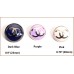 C135-1- Letter Buttons  0.79"/0.9"(20mm/23mm) C135-1-O