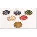 C140 - Oval Buttons 0.5"x0.7"(13mmx18mm) C140-O