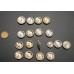 C160 -1 - Flower Buttons 0.63"-0.87"(16-22mm) C160-1-O