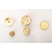 c1 - Custom CC Buttons Metal Ma'am OverCoat Sewing DIY (15mm-25mm)-  