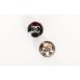 C10 - Metal Bead CC Buttons Custom Shirt Luxury OverCoat Sewing DIY (20mm)