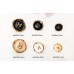 C2- Custom Handwork Chanel Buttons Metal Luxury OverCoat Sewing DIY (15mm-25mm) 