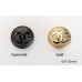 C32 - Luxury Buttons Twin C Custom Electroplating Replacement Metal OverCoat Sewing DIY Handwork 0.87"(22mm/20mm )- c32