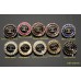 C41-1 - Black Diamond Buttons 0.87"(22mm)- c41-1