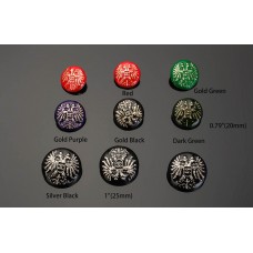 C75 - Phoenix Buttons Replacement Twin C Custom Metal OverCoat Sewing DIY Handwork  0.55"/(18/20/25mm)- c75