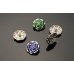 C8 - Flower Metal Buttons Custom Shirt BeadMetal Luxury OverCoat Sewing DIY  0.87”(22mm) -c8-1