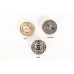 C9 - Round Cap Buttons Custom Shirt Metal Bead Luxury OverCoat Sewing DIY (20mm)  