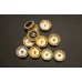 C41-1 - Black Diamond Buttons 0.87"(22mm)- c41-1