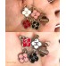 Cu160-  Chanel Buttons Flower Pendant CC Button Small - 0.5"(13mm) - cu160