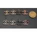 Cu20 - Jewel Hollow Charms Edge -0.47"x0.63"(12mmx16mm) - cu20