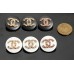 J29 - Thick Diamond Buttons - 0.87"(22mm)- J29