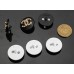 J29 - Thick Diamond Buttons - 0.87"(22mm)- J29