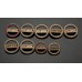 J8 - Hollow Jewel Buttons - 0.79"/1"(20mm/25mm) - J8