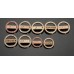 J8 - Hollow Jewel Buttons - 0.79"/1"(20mm/25mm) - J8