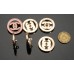 C292 - Hollow Buttons - 0.95"(24mm) C292-N