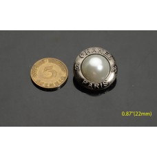 C166-3 - Vintage Pearl Buttons 0.87"(22mm) C166-3-N