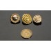 C213 - Gold Sweater Buttons 0.67"-0.79"(17mm-20mm) C213-N