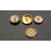 C213 - Gold Sweater Buttons 0.67"-0.79"(17mm-20mm) C213-N