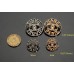 C289- Hollow Buttons - 0.63"/0.95"(16mm/24mm)- C289