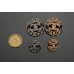 C289- Hollow Buttons - 0.63"/0.95"(16mm/24mm)- C289