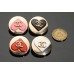 C296 - Three Color Buttons - 0.95"(24mm) C296-N