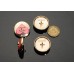 C296 - Three Color Buttons - 0.95"(24mm) C296-N