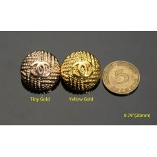 C297 - Gold Buttons - 0.79"(20mm) C297-N