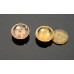 C297 - Gold Buttons - 0.79"(20mm) C297-N