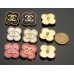 C300 - Flower Square Buttons - 0.87"(22mm) C300-N