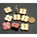 C300 - Flower Square Buttons - 0.87"(22mm) C300-N