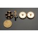 C303 - Gold Buttons - 0.79"(20mm) C303-N