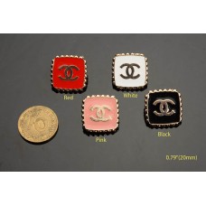 C312 - Square Buttons - 0.79"(20mm) C312-N