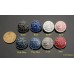 C314 - Flower Edge Buttons - 0.63"0.7"/0.79"(16mm/18mm/20mm) C314 