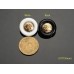 C322 - Round Gold Buttons - 0.79"(20mm) C322-N