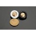 C322 - Round Gold Buttons - 0.79"(20mm) C322-N