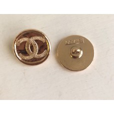 C366 - Gold Vintage Buttons 0.87"(22mm) - c366 