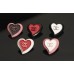 C174 -  Love Heart Buttons 0.87"(22mm) C174-N