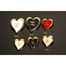 C201 - Heart Buttons Love 0.87"/1.18"(22/30mm) C201-N