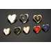 C201-2 - Heart Buttons Love 0.87"(22mm) C201-2-N