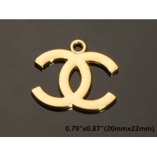 C212 - Gold Pendant 0.87"(22mm) C212-N