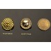 C213 - Gold Sweater Buttons 0.67"-0.79"(17mm-20mm) C213-N