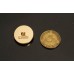 C218 Vintage Gold Buttons 0.7"(18mm) C218