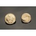 C220 - Gold Round Button 0.87"/0.79"(/22mm20mm) C220-N