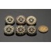 C237 - Pearl Diamond Buttons 0.9"(23mm) C237-N