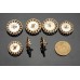 C239 - Black Buttons 0.79"/0.9”(20mm/23mm) C239-N