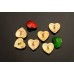 C249 - Small Heart Buttons 0.67"(17mm) C249-N