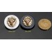 C258 -4- Lion Diamond Buttons 0.7"/0..95"(18mm/24mm) C258-4-N