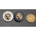 C258 -4- Lion Diamond Buttons 0.7"/0..95"(18mm/24mm) C258-4-N