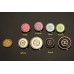 C268 - Stamped Sweater Buttons 0.63"/0.95"(16mm/24mm) C268-N